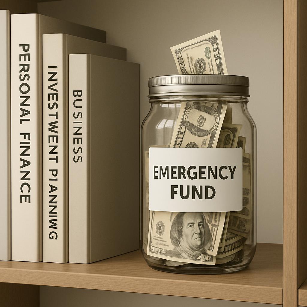 Emergency savings.